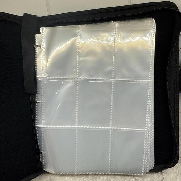 Trading Card Binder Albums Zipper Book Card Holder Card Folder For Pokemon Cards - Picture 6 of 7